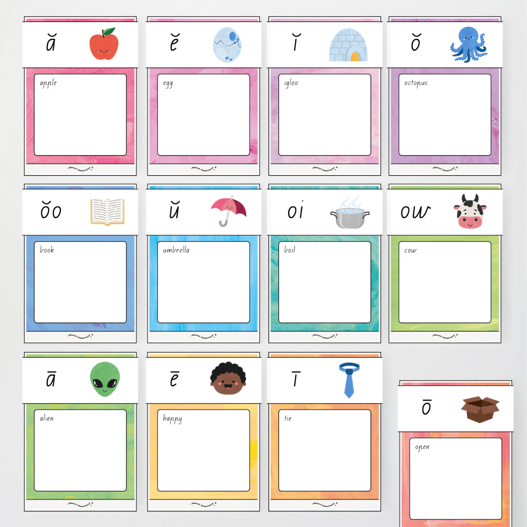 Phonics Word Wall and Sound Wall Science of Reading Aligned - Sea Life Classroom Decor - Teacher Resources & Classroom Decor