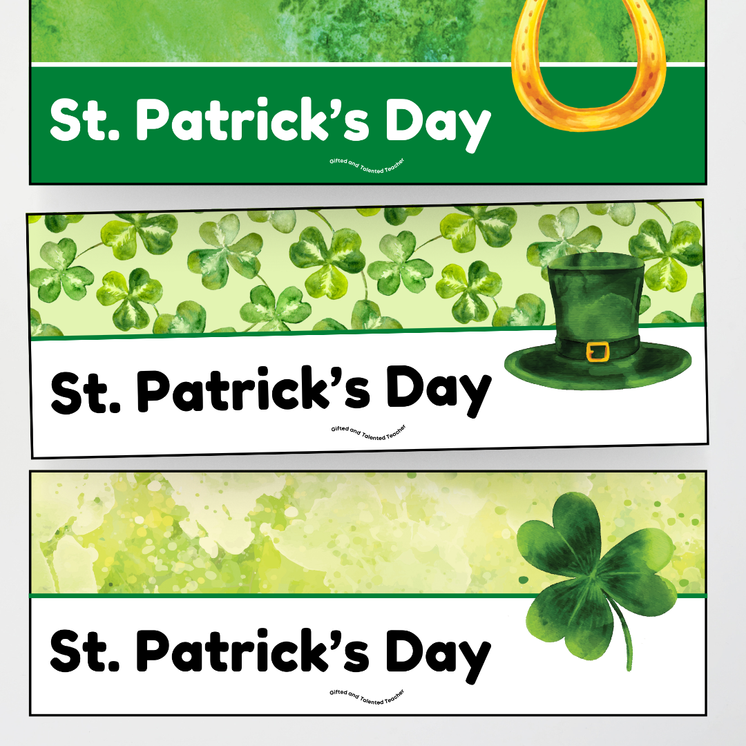 St Patrick's Day Gratitude Clover Activity - Teacher Resources & Classroom Decor