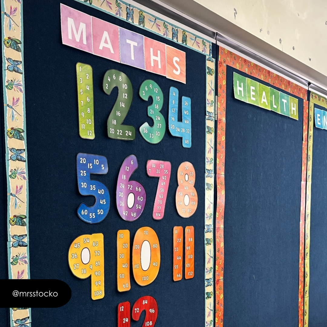 Pete Cromer: Skip Counting Numbers - Insect Life Classroom Decor
