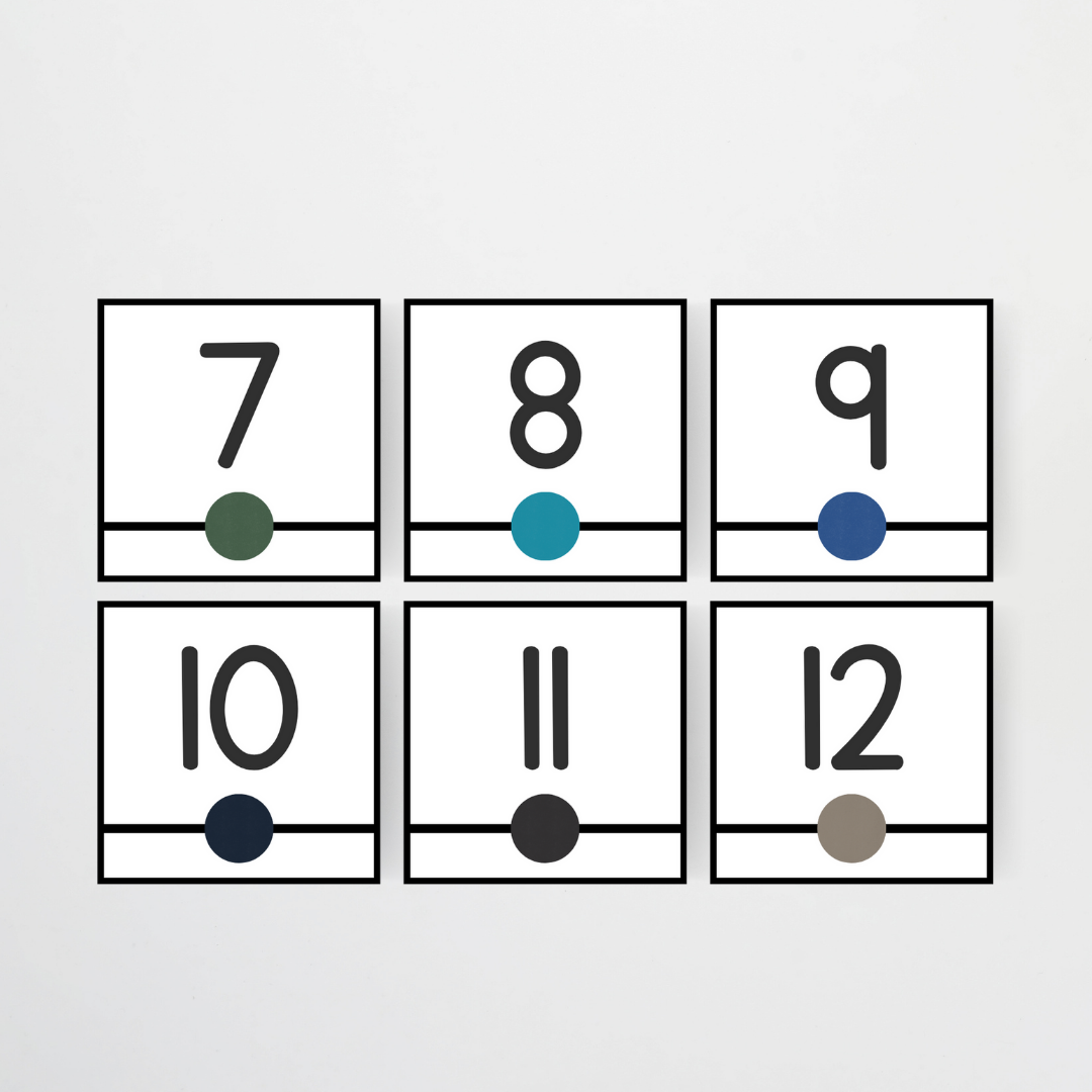 Philip Bunting: Number Line - Watch this Space Classroom Decor