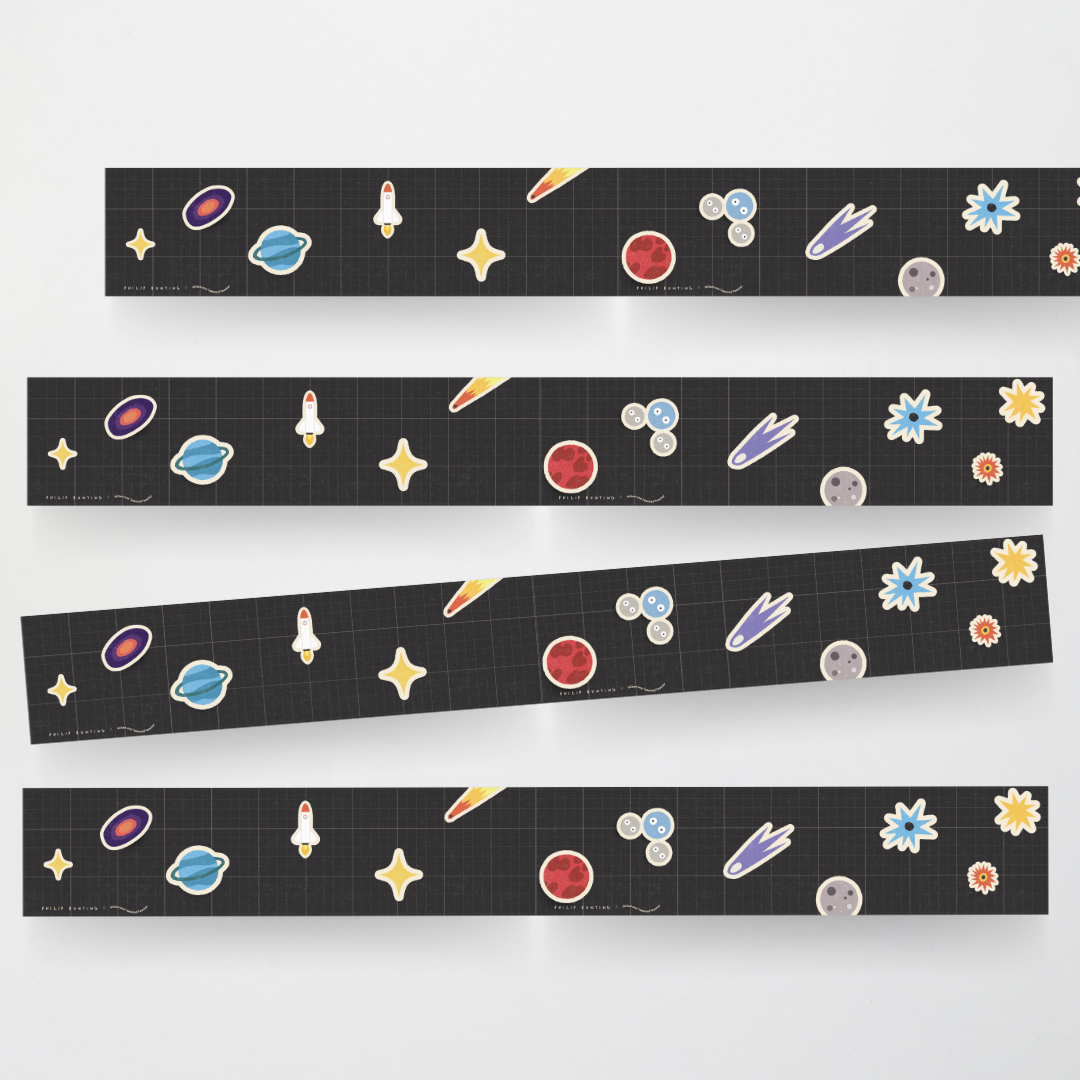Philip Bunting: Galaxy Border Set - Watch this Space Classroom Decor