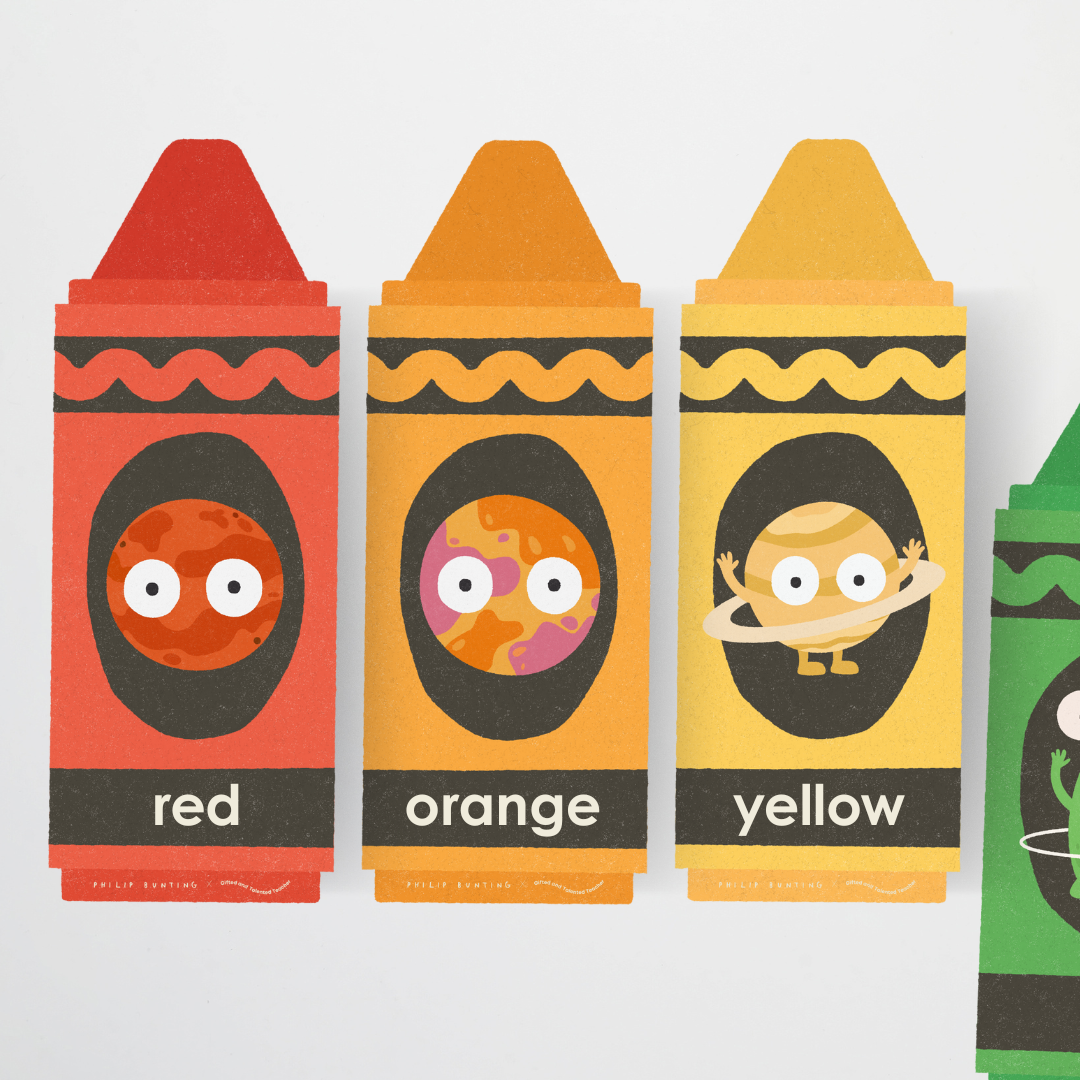 Philip Bunting: Colour Posters / Color Posters - Watch this Space Classroom Decor