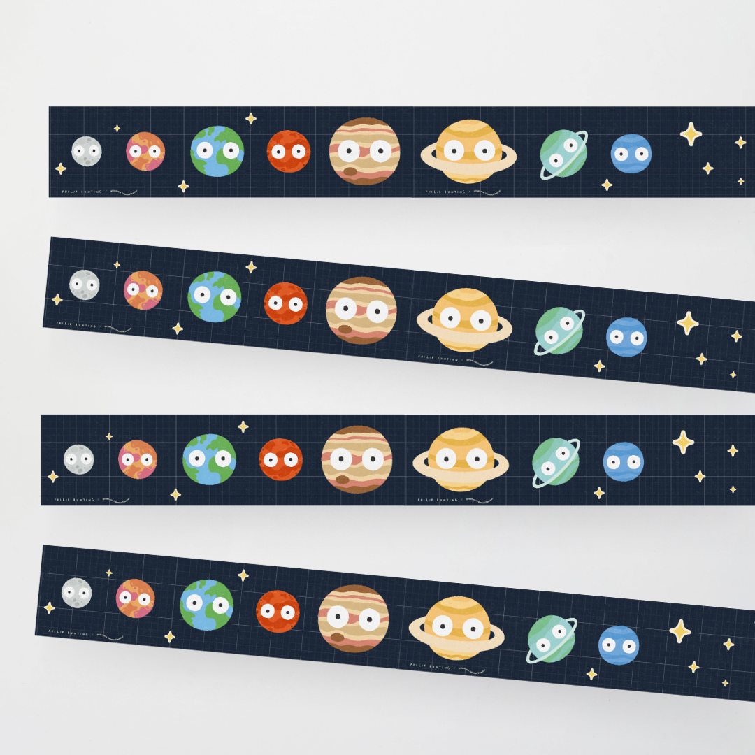 Philip Bunting: The Solar System Border Set - Watch this Space Classroom Decor