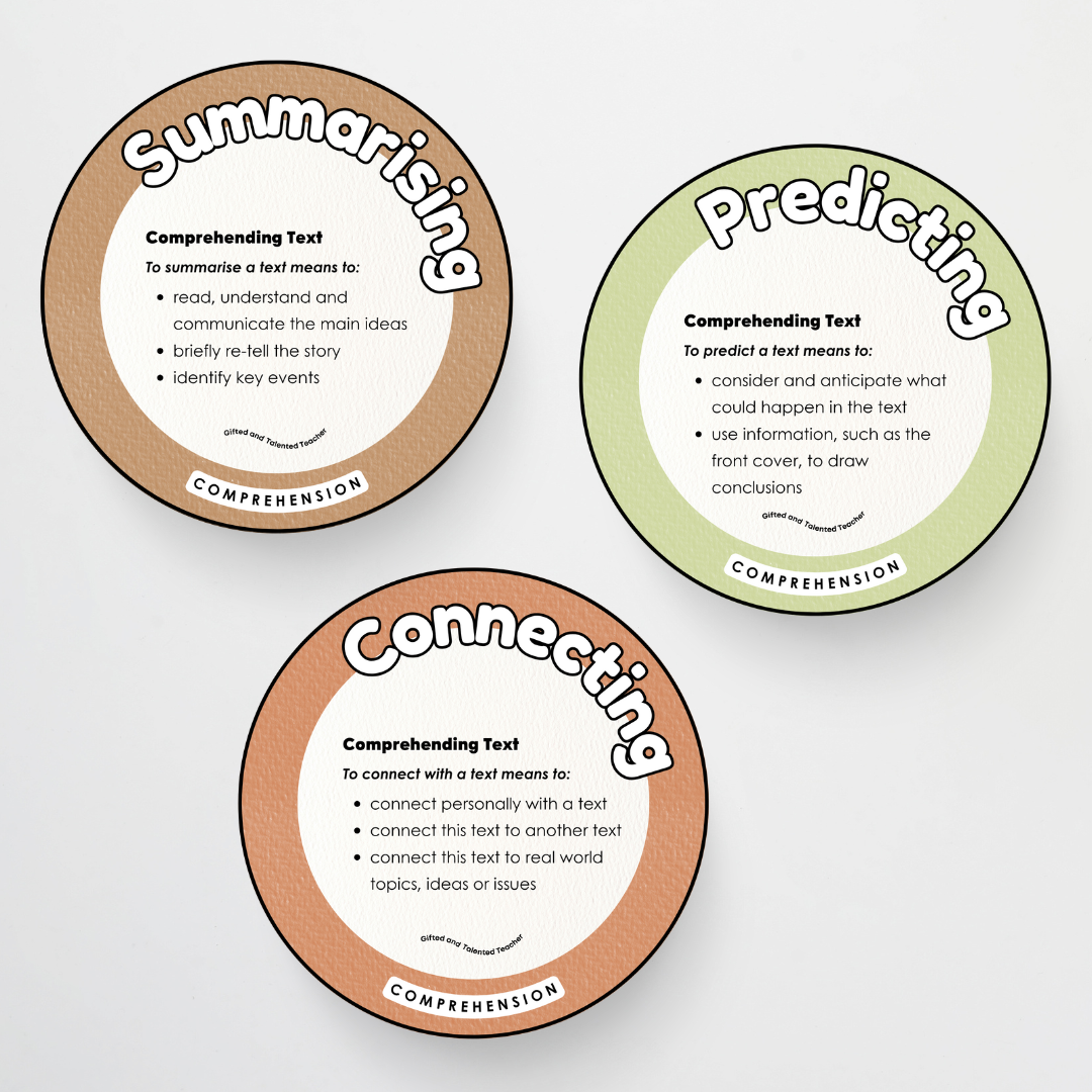 The Super 6 Strategies Posters - Woodland Classroom Decor