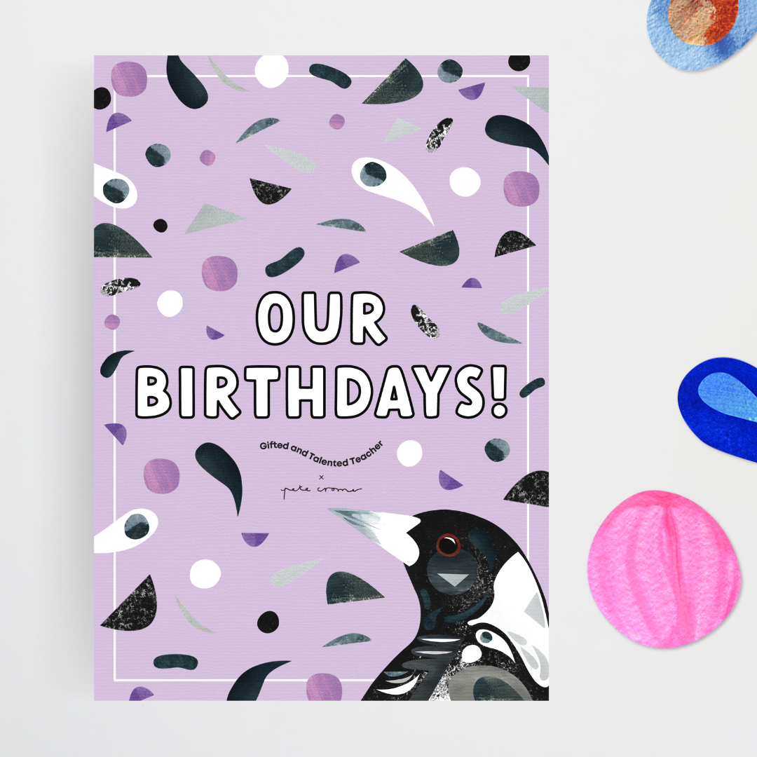 Pete Cromer: Birthday Display - Australian Fauna and Flora Classroom Decor - Teacher Resources & Classroom Decor