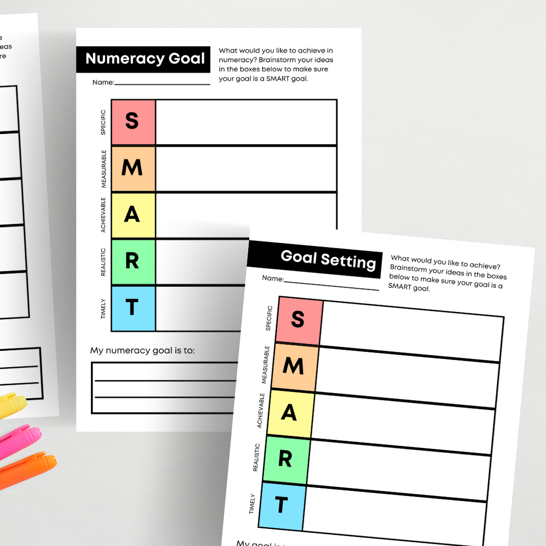 SMART Goal Setting - Gifted and Talented Teacher