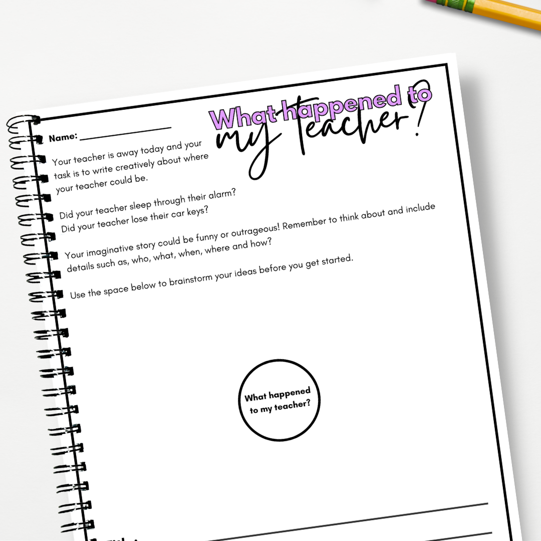 What happened to my teacher? - Casual Teacher Resource - Gifted and Talented Teacher