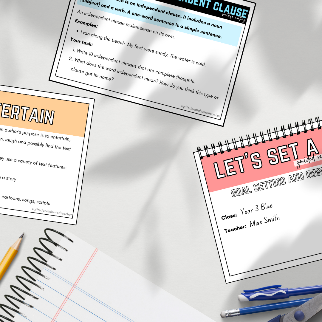 Literacy Groups Bundle - Gifted and Talented Teacher