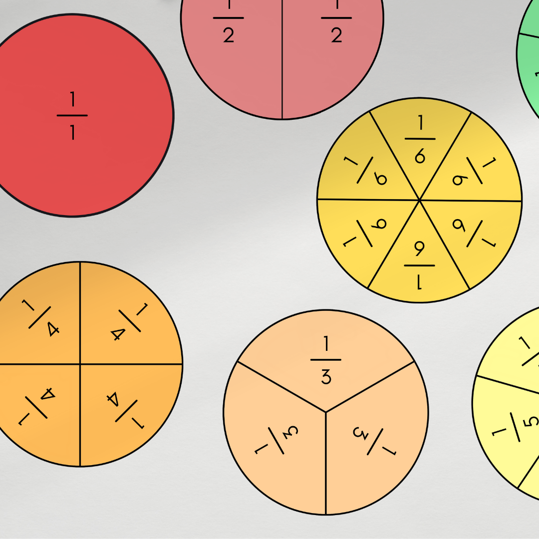 Fractions Resource: Bright Rainbow - Gifted and Talented Teacher