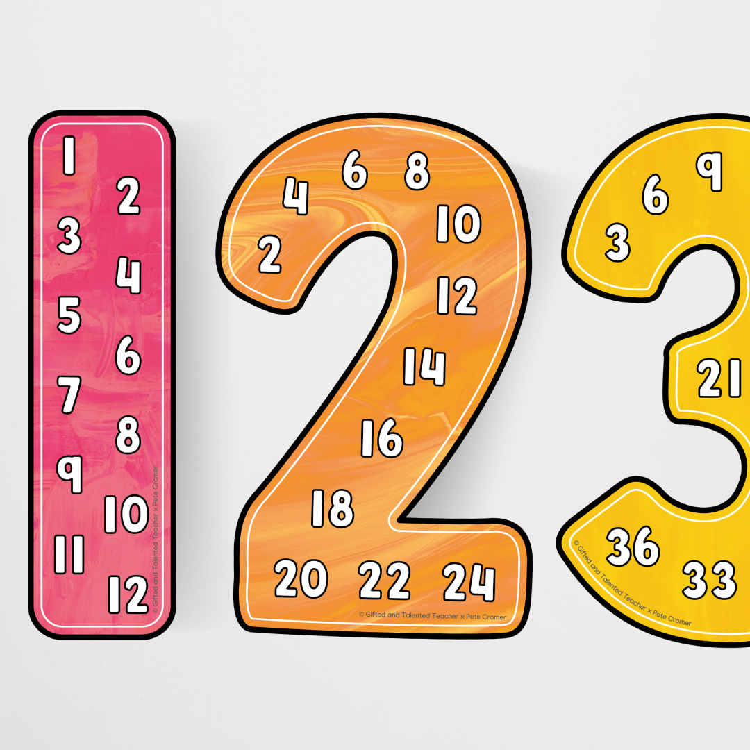 Pete Cromer: Skip Counting Numbers Set - Australian Fauna and Flora Collection
