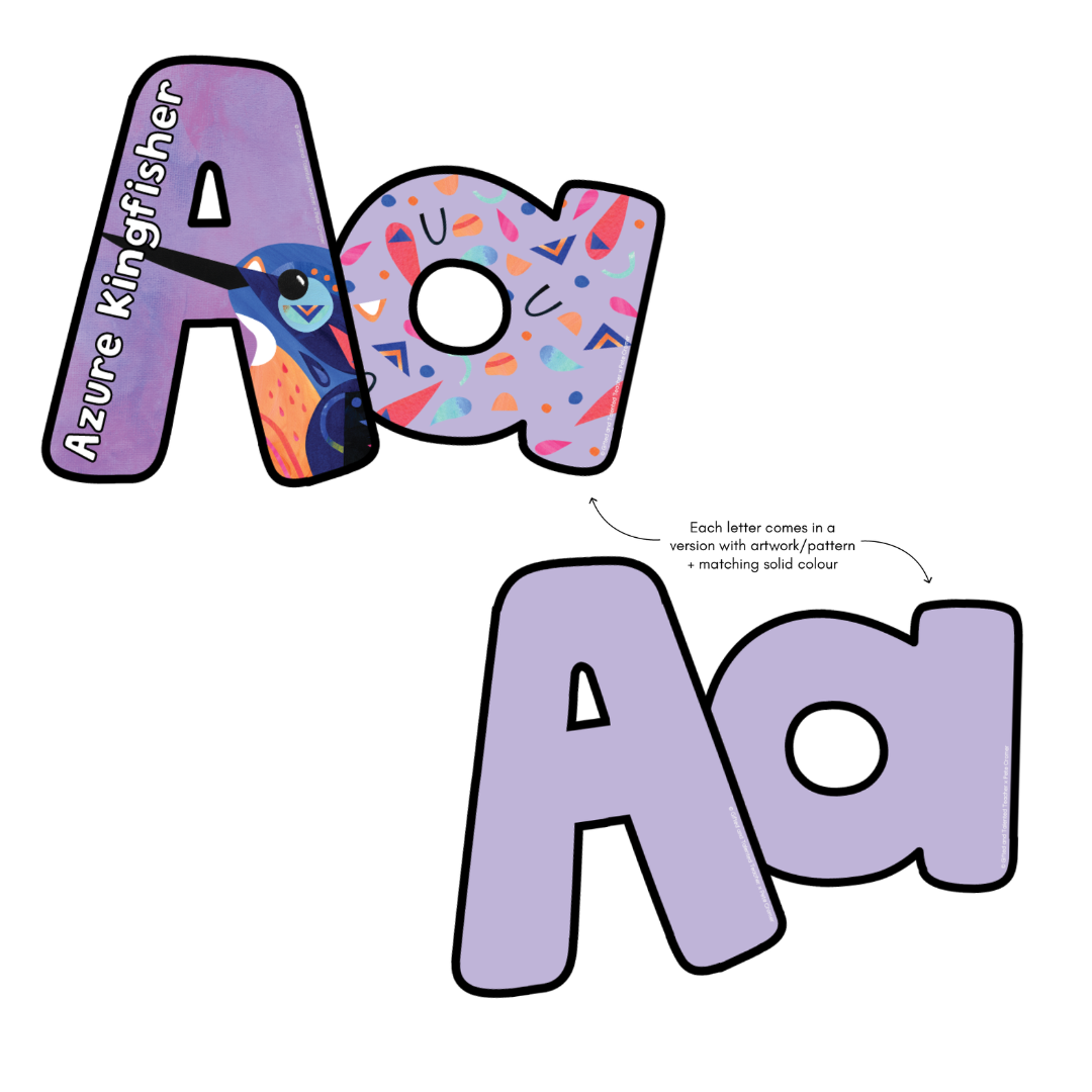 Pete Cromer: A-Z Lettering Artwork - Australian Fauna and Flora Classroom Decor - Teacher Resources & Classroom Decor