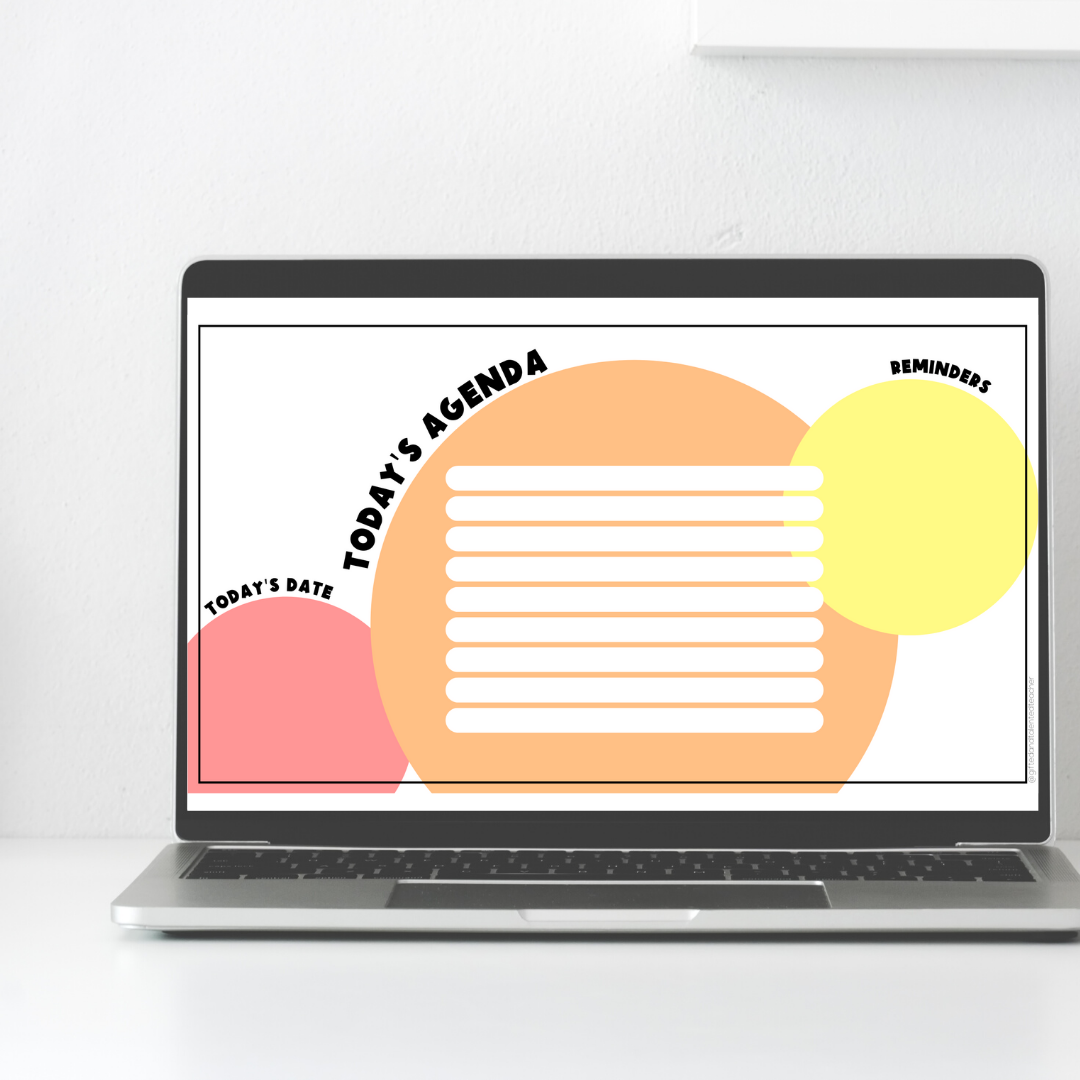 Organisational Slides: Editable - Gifted and Talented Teacher