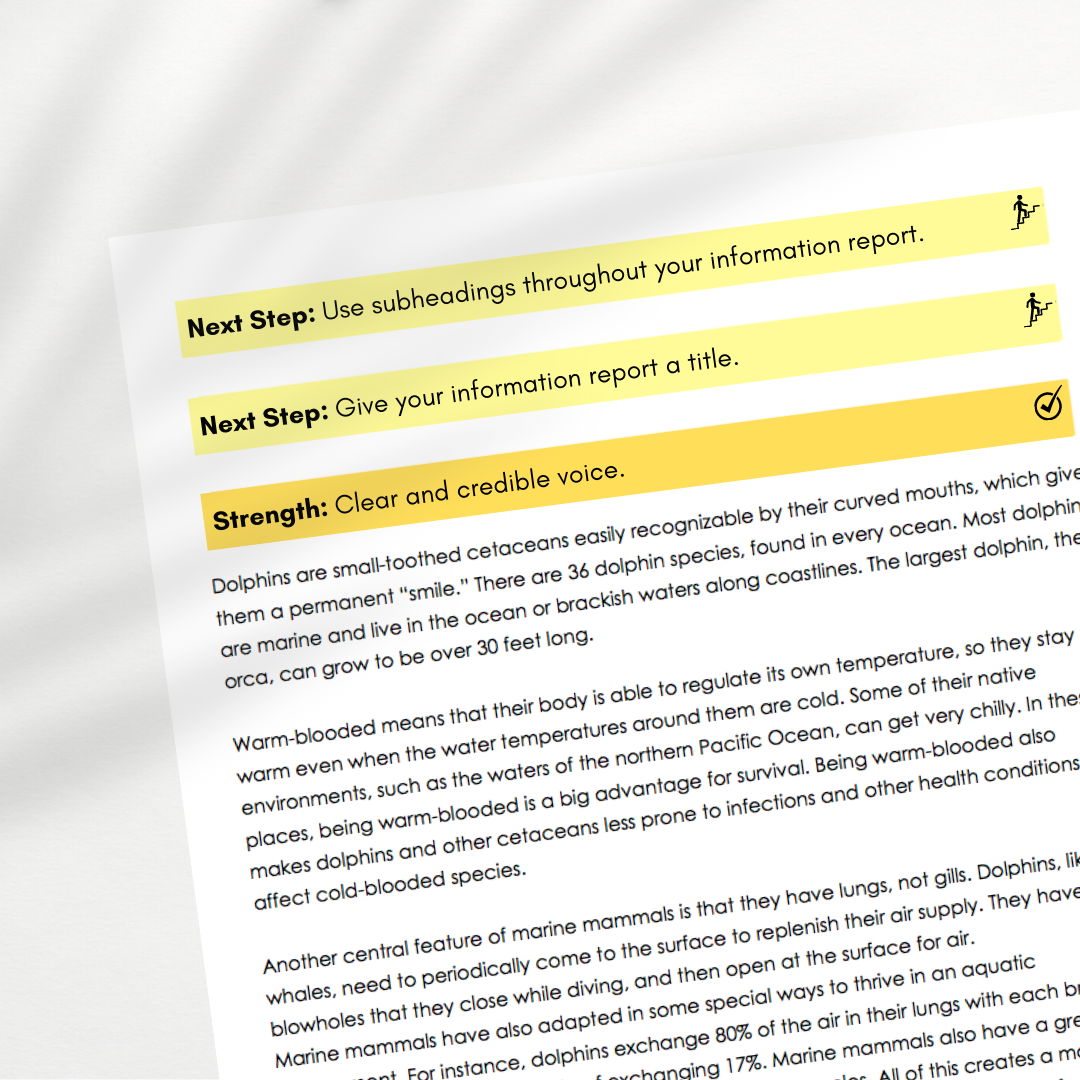Drag and Drop: Upper Grades - Digital Feedback - Gifted and Talented Teacher