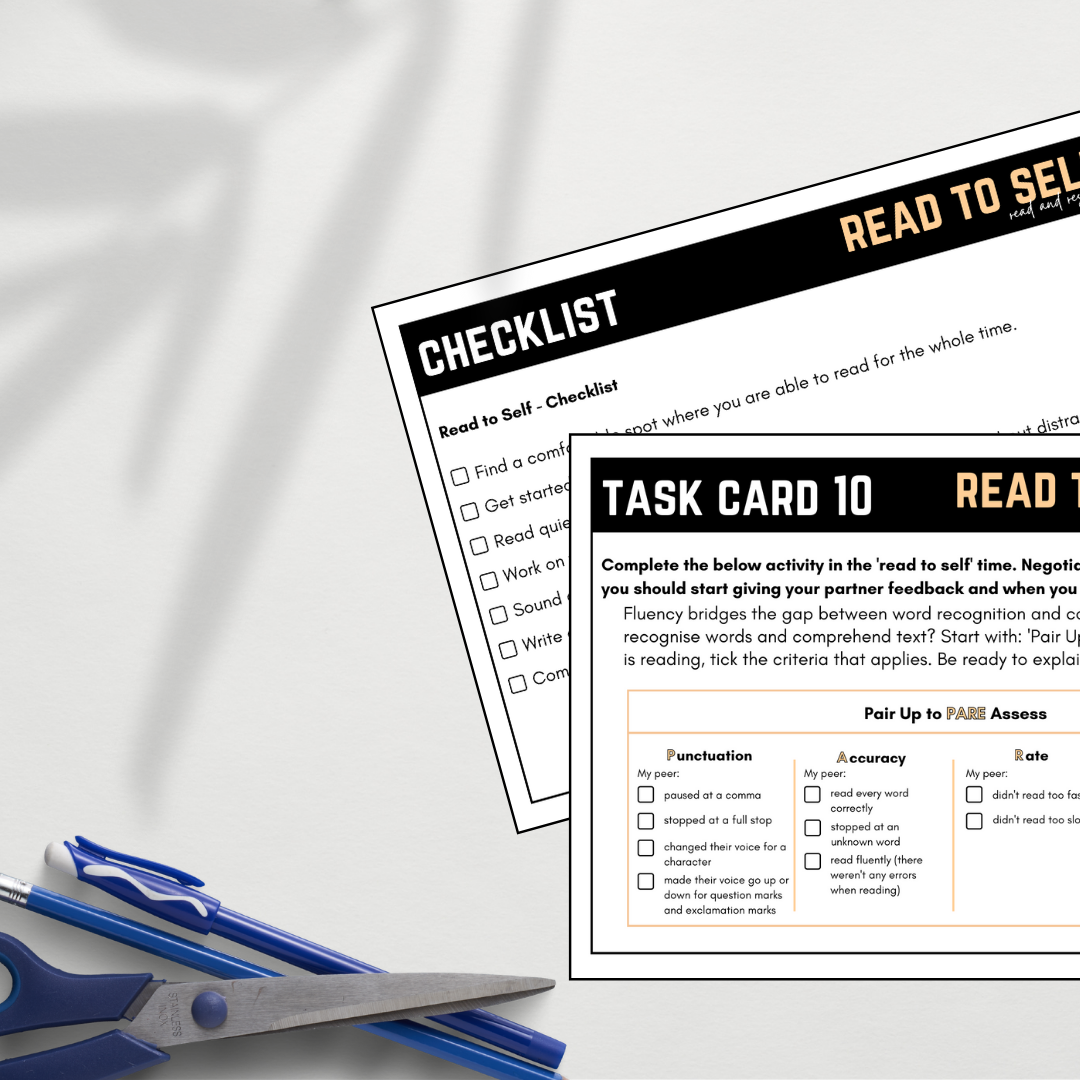Read and Respond: Read to Self - Gifted and Talented Teacher