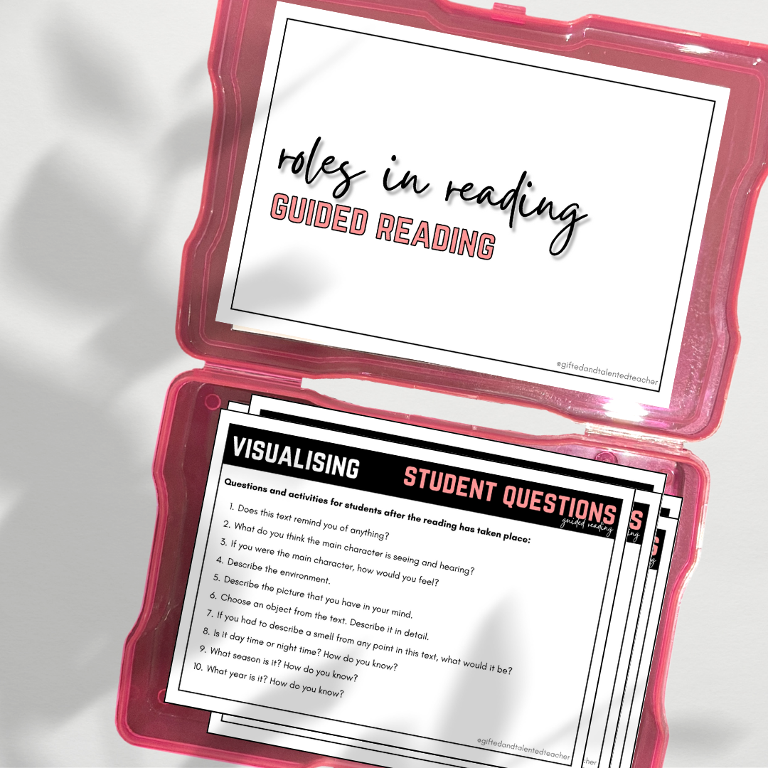 Guided Reading - Roles in Reading - Gifted and Talented Teacher