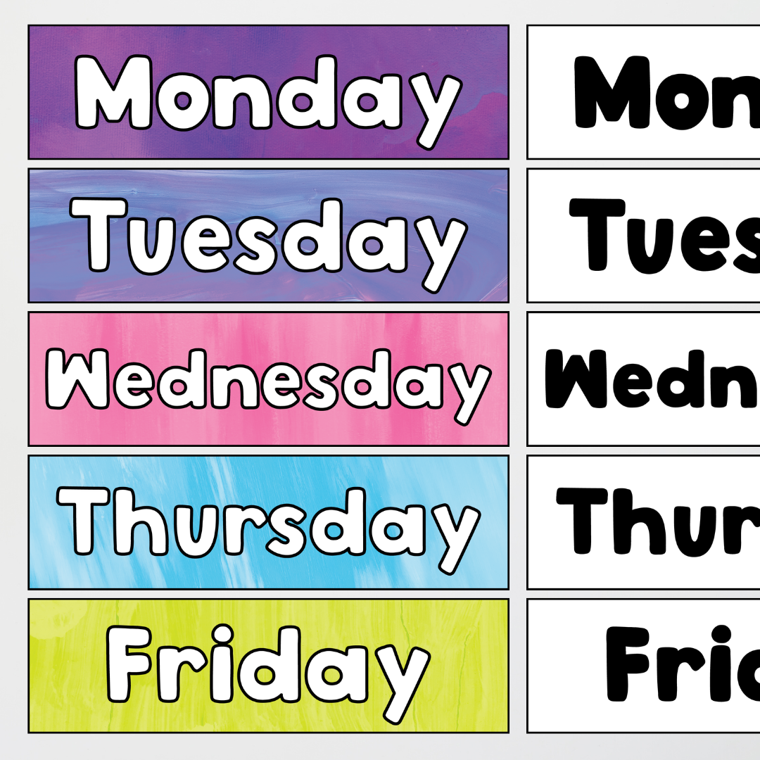 Pete Cromer: Daily Schedule - Jacky Winter - Australian Fauna and Flora Classroom Decor - Teacher Resources & Classroom Decor