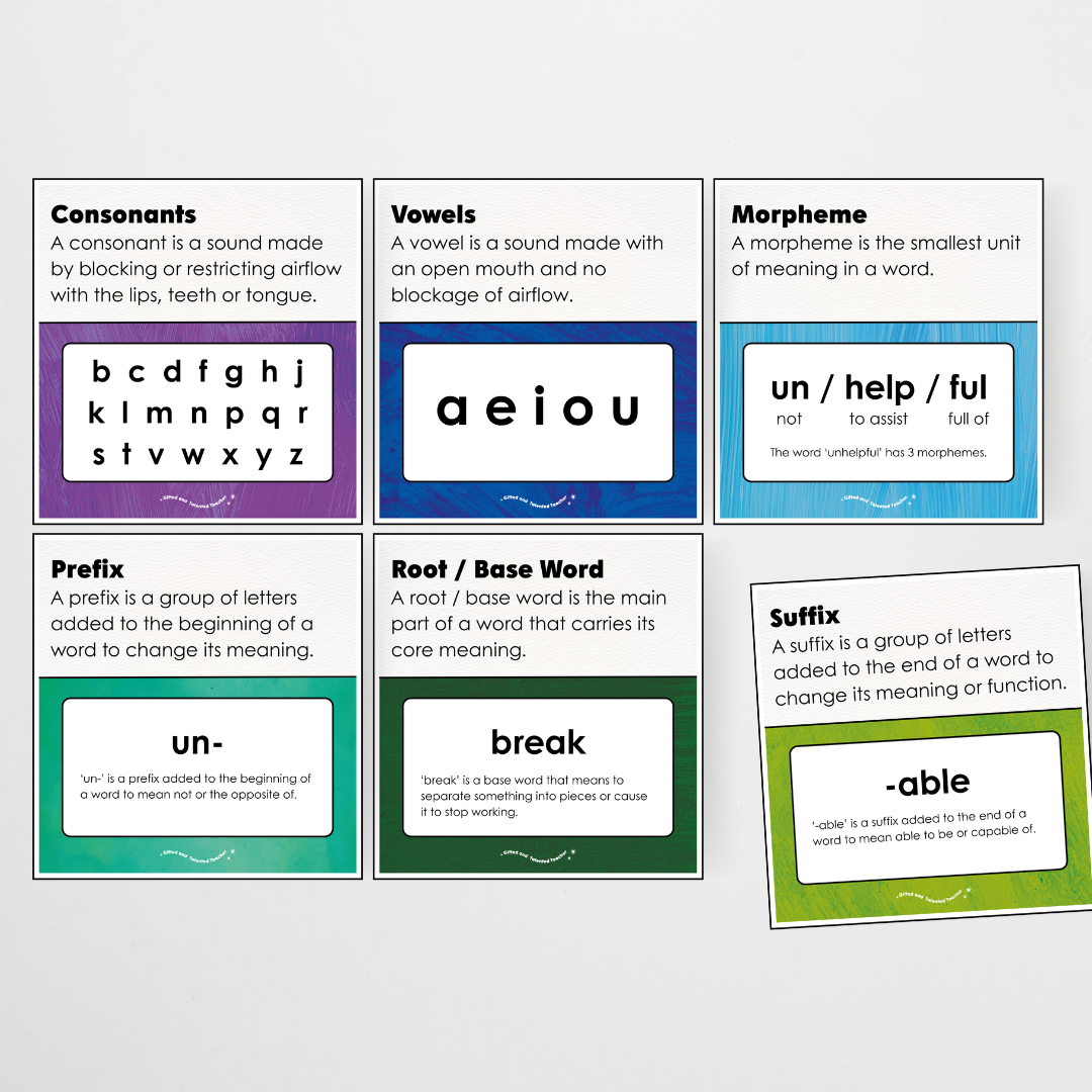 Word Study Phonics and Morphology Display - Insect Life Classroom Decor - Teacher Resources & Classroom Decor