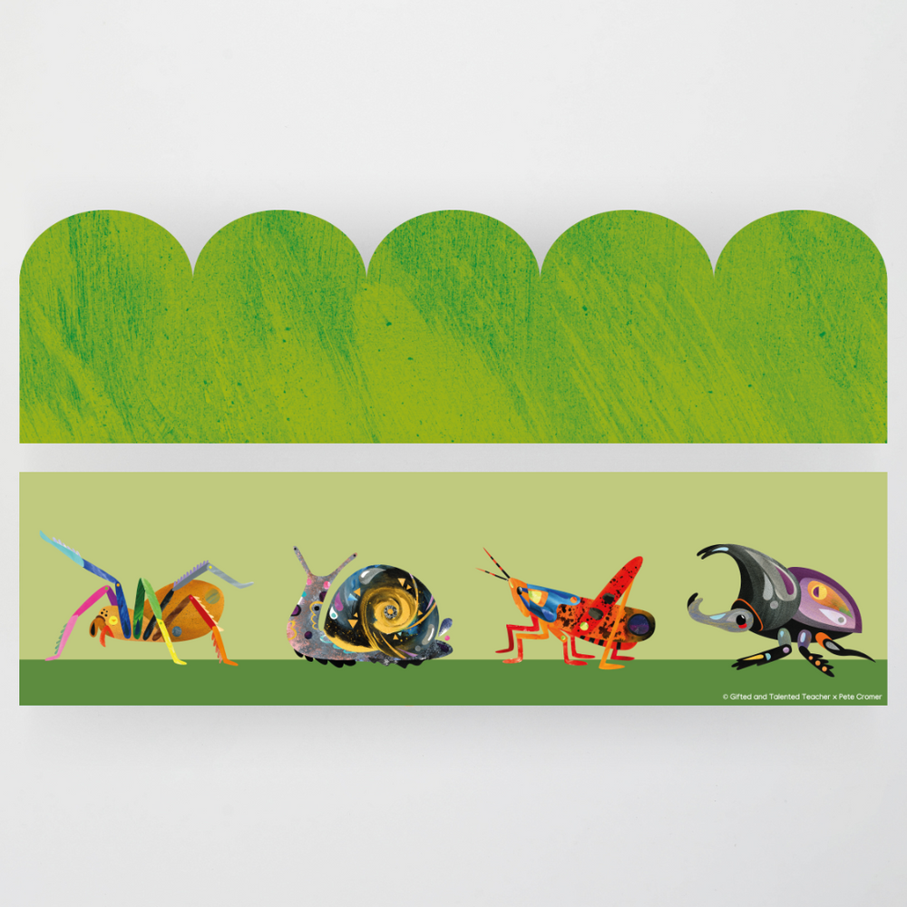 Pete Cromer On the Move Insects Border Set Insect Life Classroom Decor