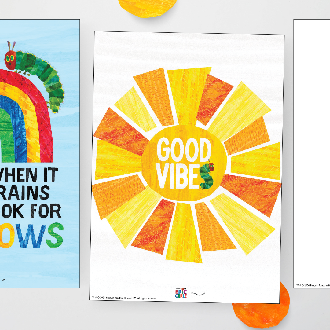 Good Vibes Quote Posters - The Very Hungry Caterpillar™