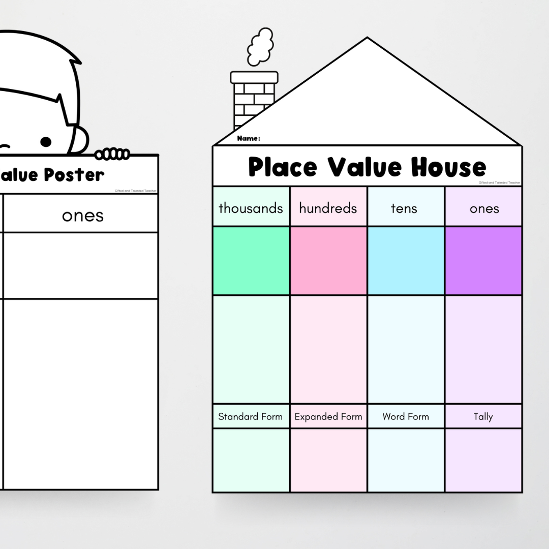 Place Value 'Make Your Own' | Posters and Craft