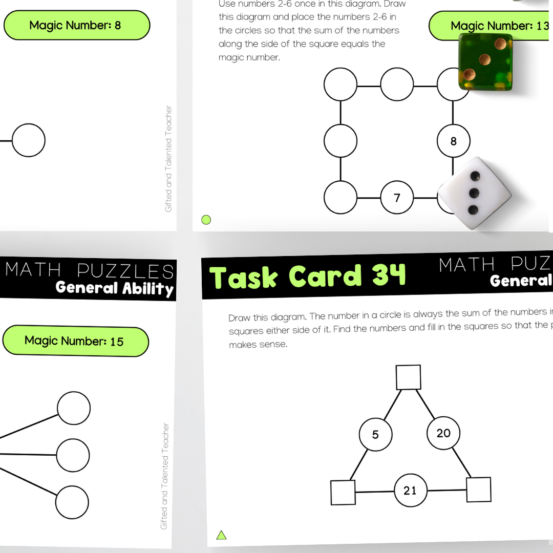 Mathematics Puzzles: General Ability