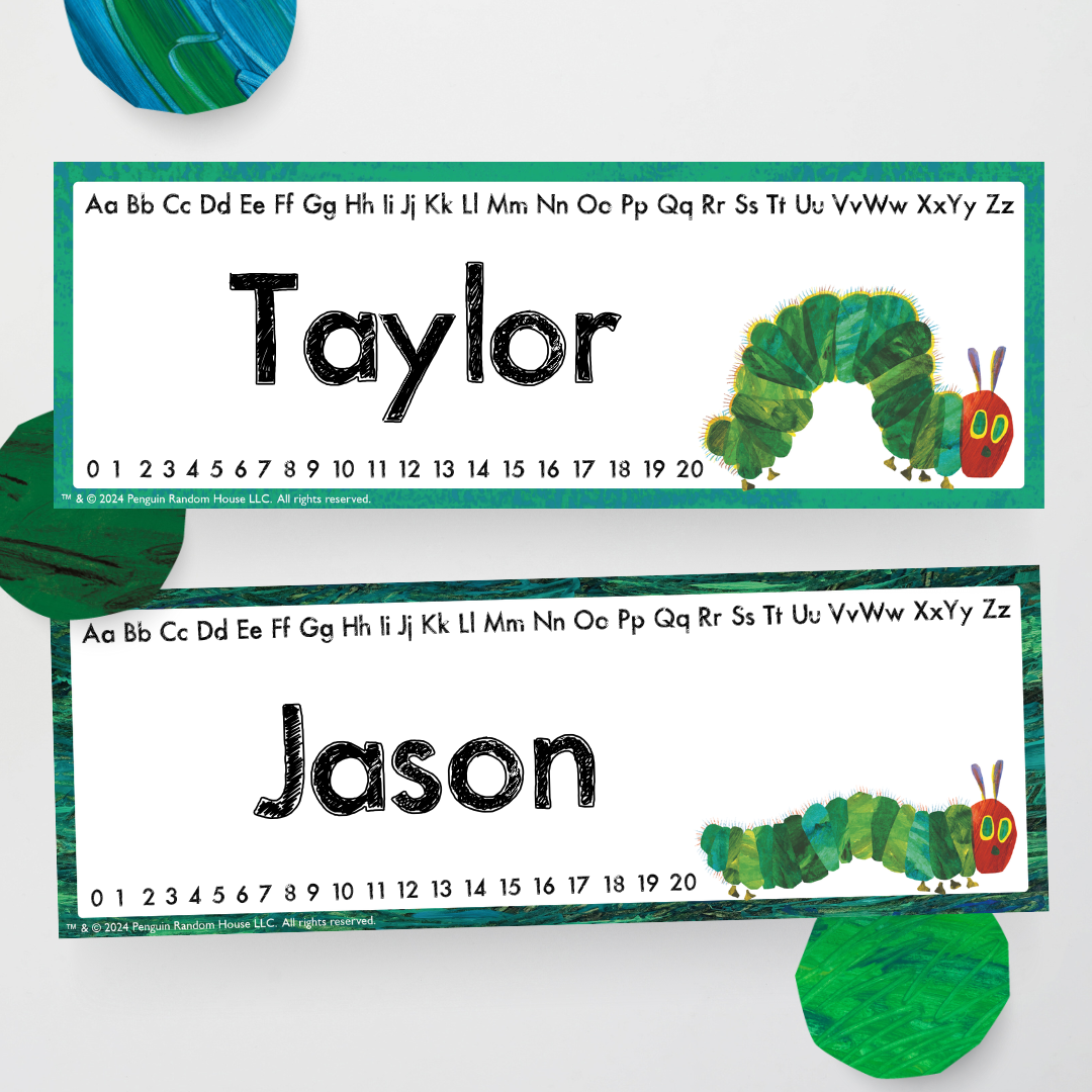 Desk Labels - The Very Hungry Caterpillar™