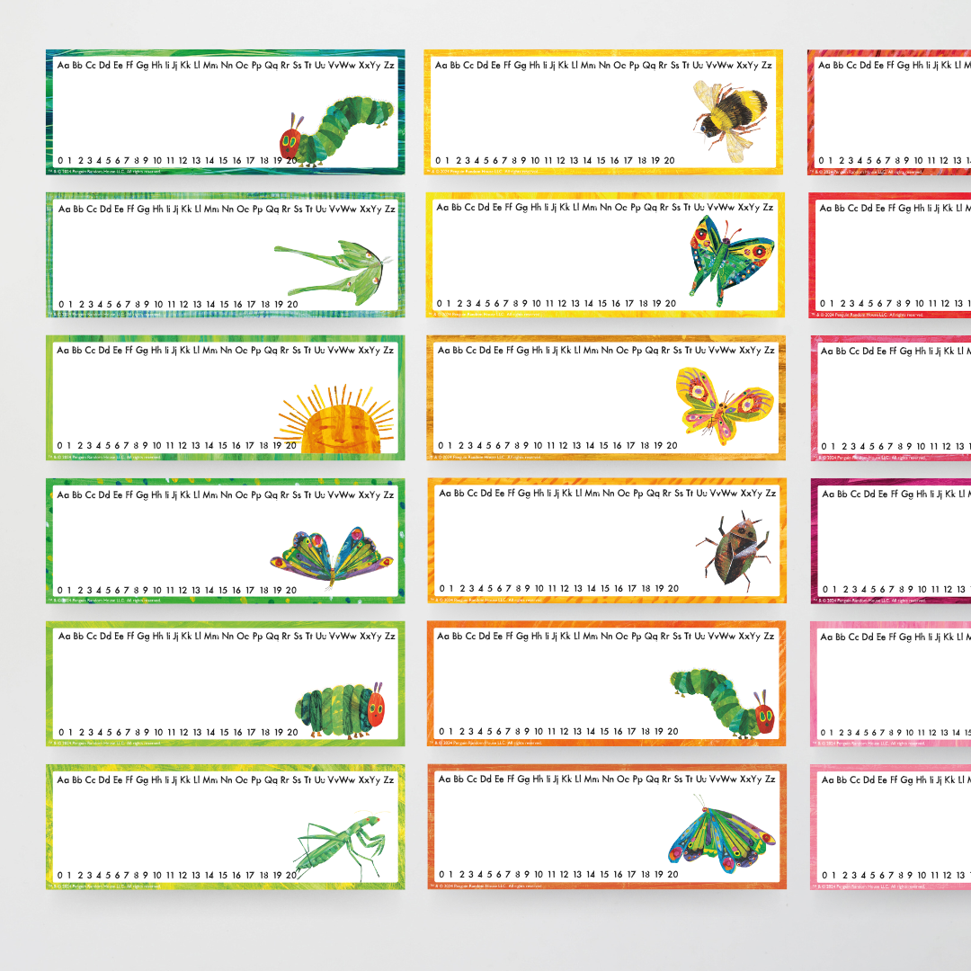 Desk Labels - The Very Hungry Caterpillar™