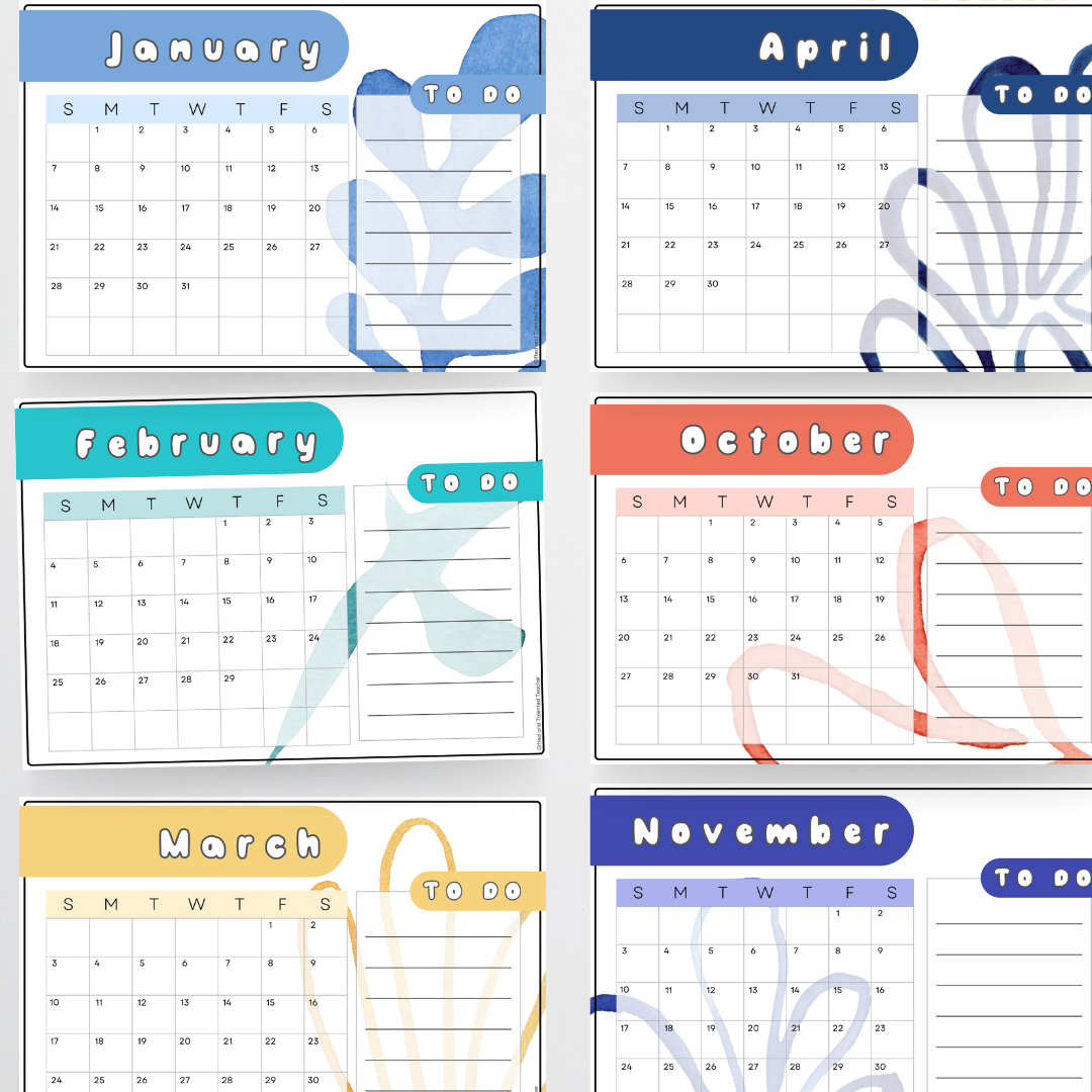 Matisse: Landscape Monthly Calendar - Color | Colour