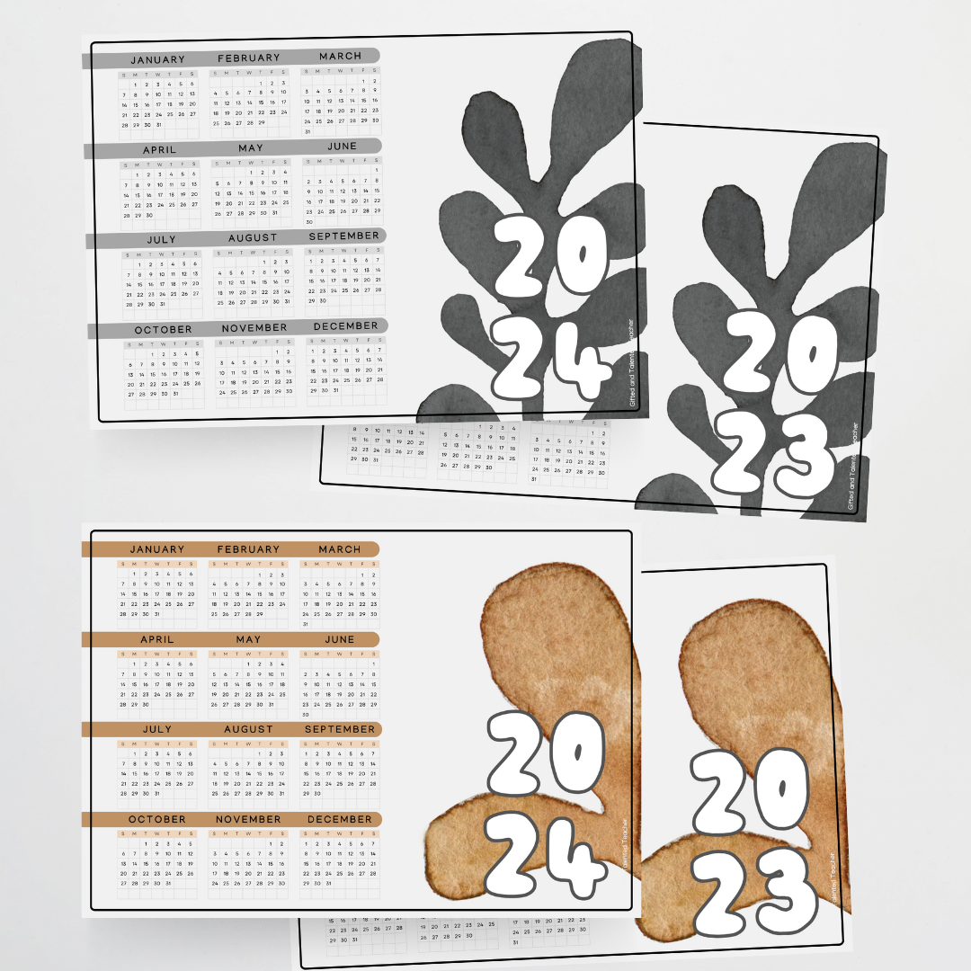Matisse: 2023 + 2024 Calendar - Color | Colour | Neutral