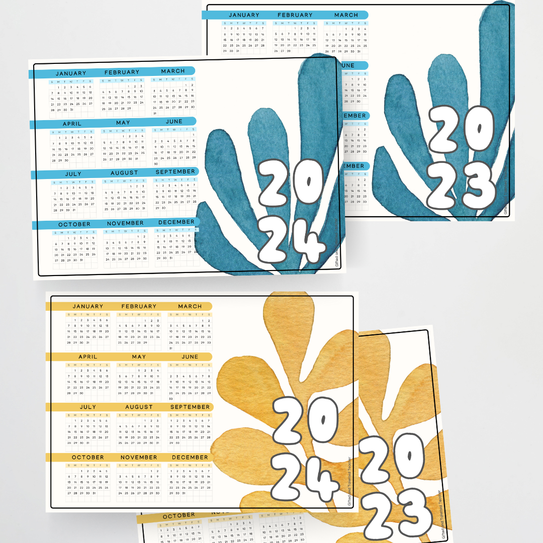 Matisse: 2023 + 2024 Calendar - Color | Colour | Neutral
