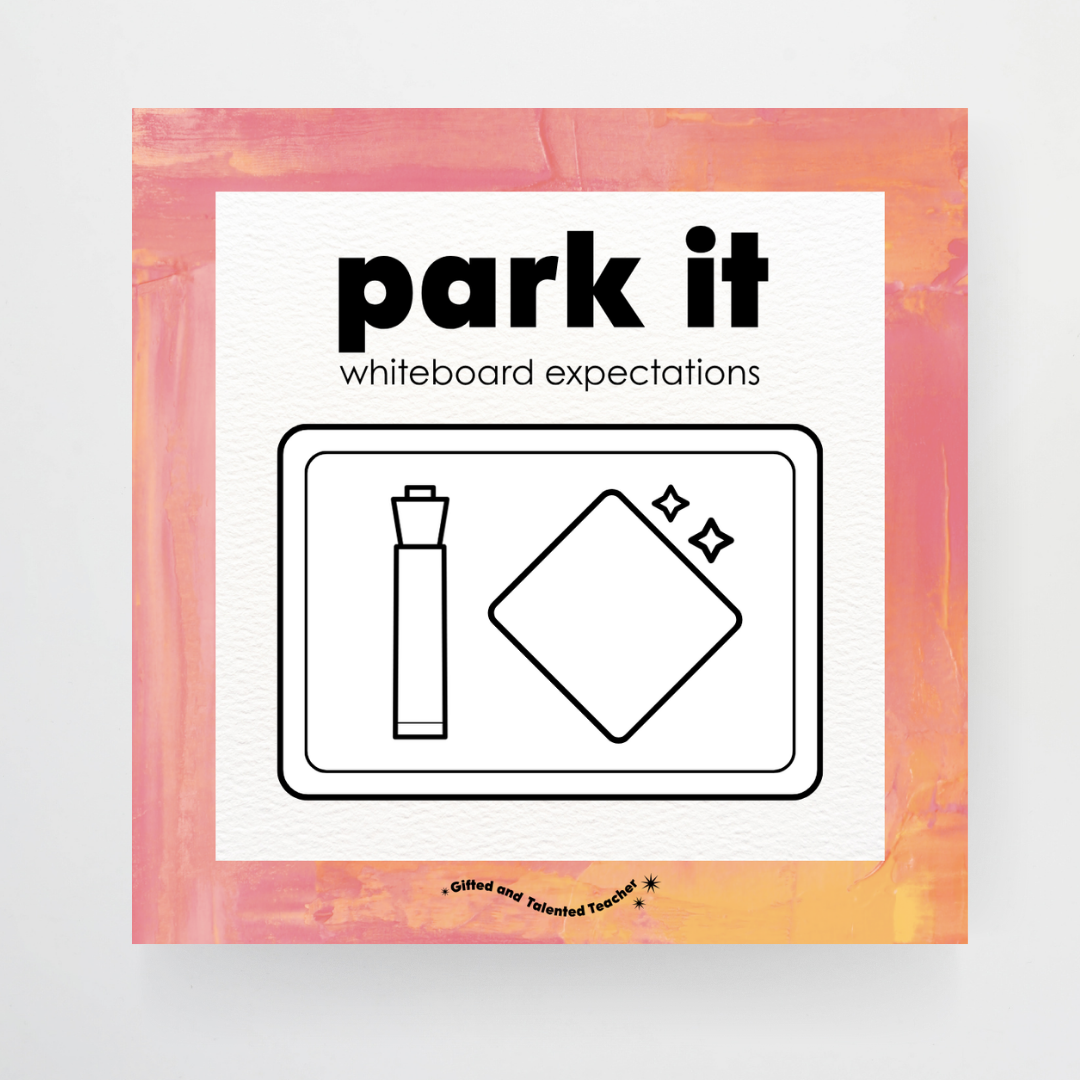 Pete Cromer: Mini Whiteboard Expectations, Prompts and Cues: Square Icons - Sea Life Classroom Decor