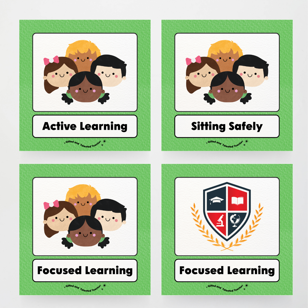 Inclusive Sitting Positions Editable Classroom Display - Leafy Greens Classroom Decor - Teacher Resources & Classroom Decor