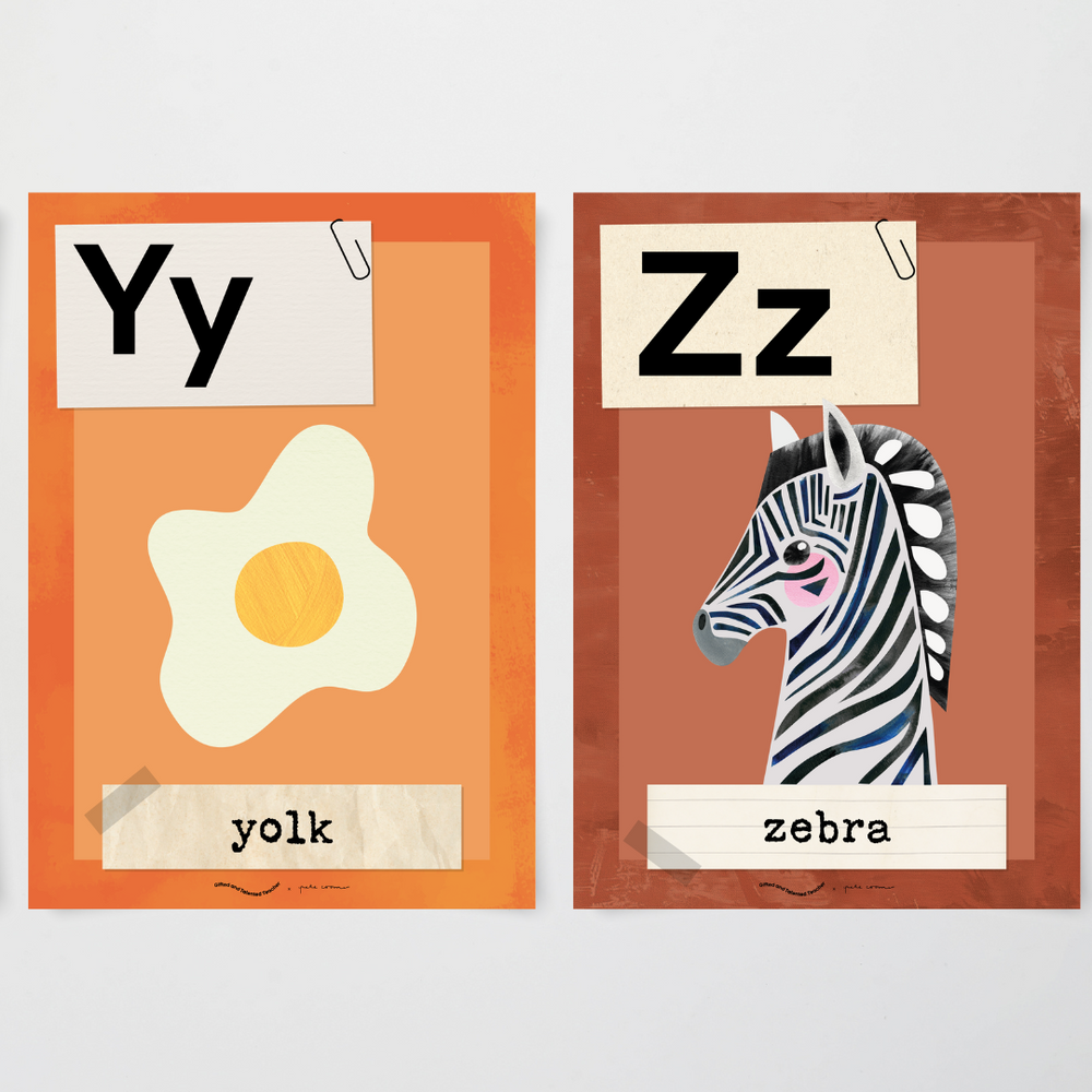 Pete Cromer: Lower Grades Alphabet Posters Insect Life Classroom Decor