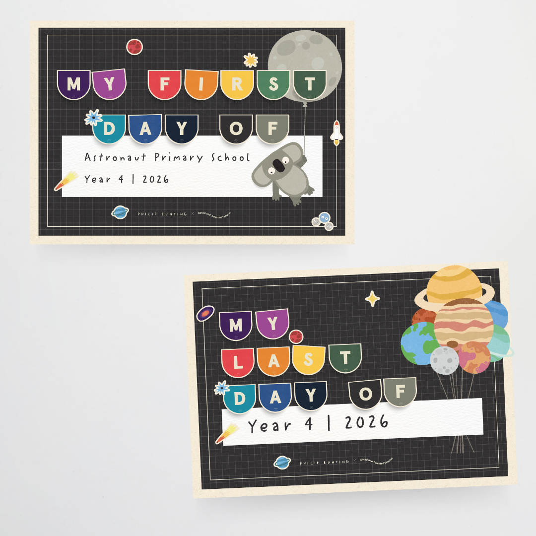 Philip Bunting: First Day at School - Watch this Space Classroom Decor - Teacher Resources & Classroom Decor