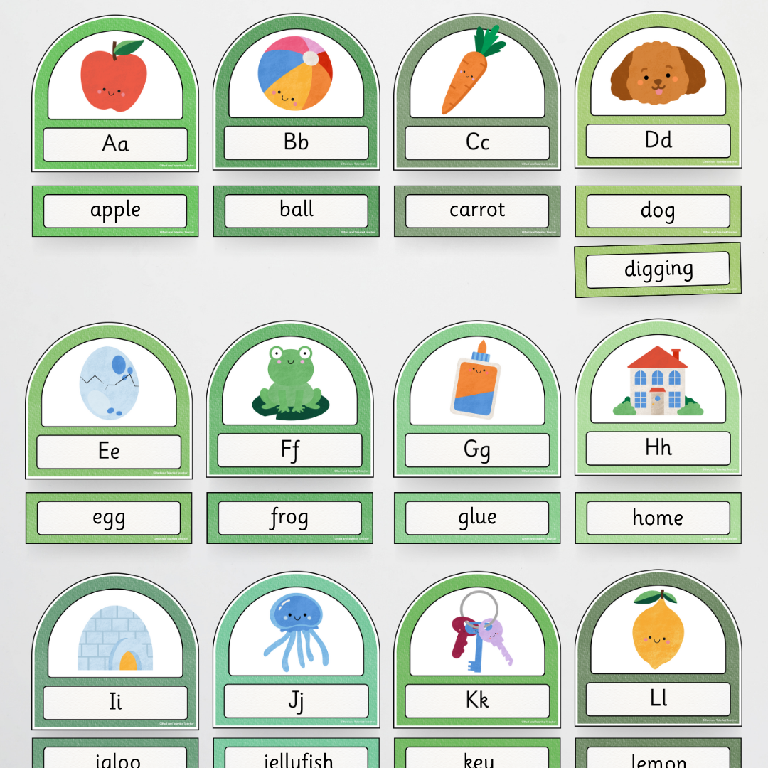 Word Wall Classroom Display - Leafy Green Classroom Decor