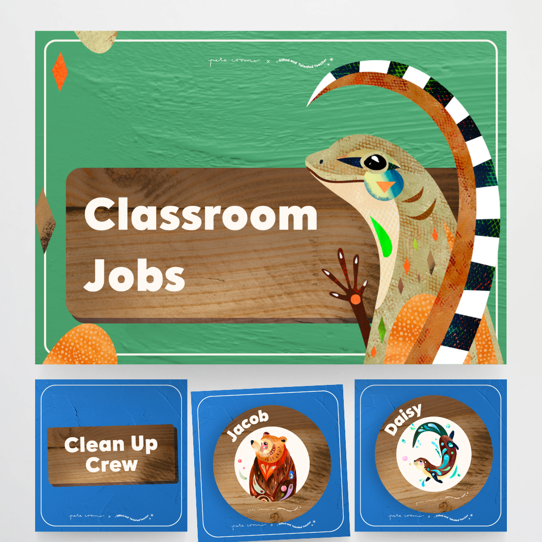 x Pete Cromer - North America Classroom Decor (Upper Grades) Bundle