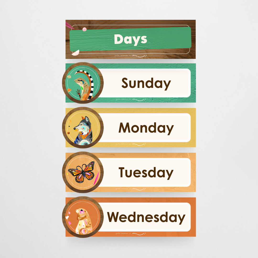 Days of the Week - North America Classroom Decor - Teacher Resources & Classroom Decor