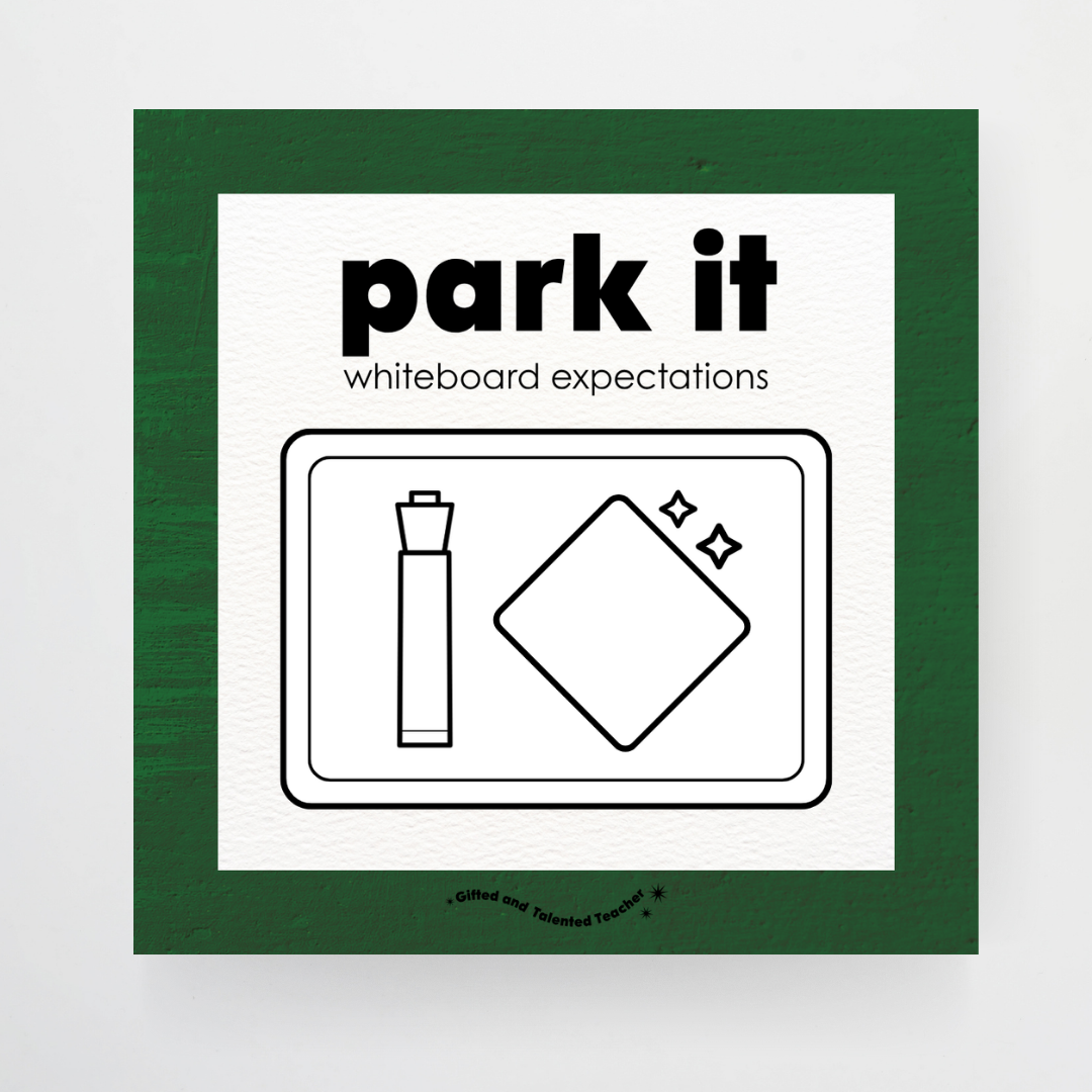 Pete Cromer: Mini Whiteboard Expectations, Prompts and Cues: Square Icons - Insect Life Classroom Decor