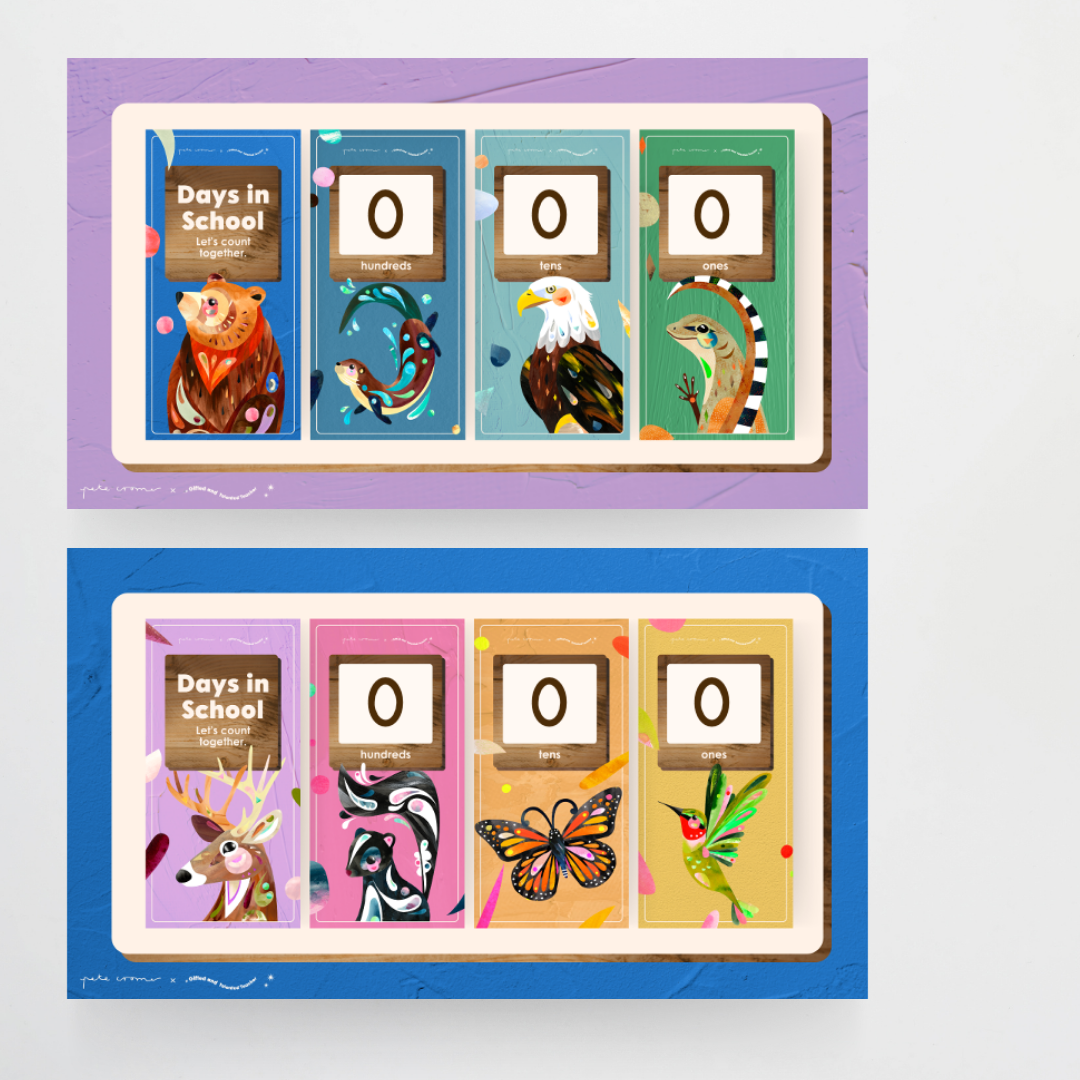 Digital Slides Teacher Organisation - North America Classroom Decor - Teacher Resources & Classroom Decor