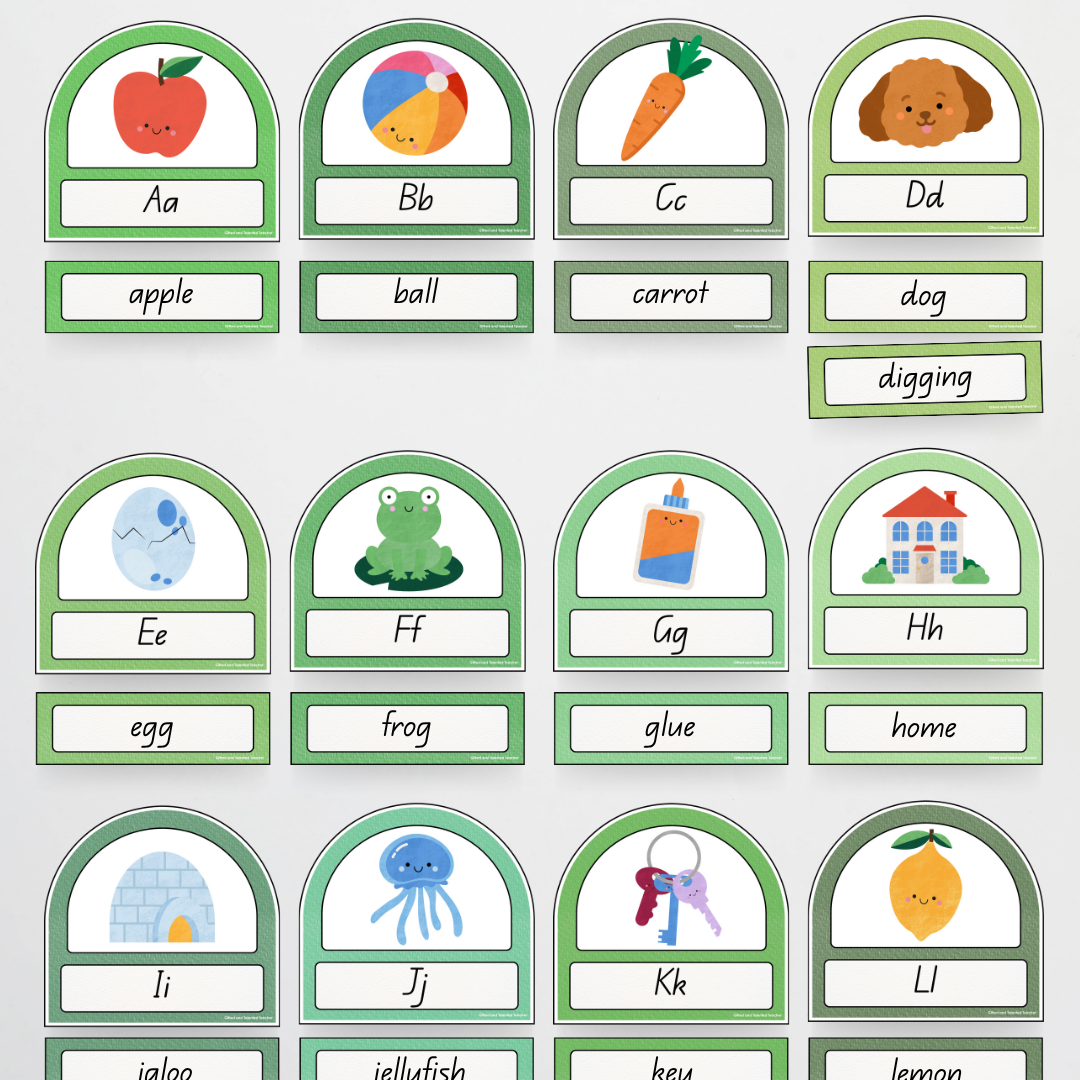 Word Wall Classroom Display - Leafy Green Classroom Decor