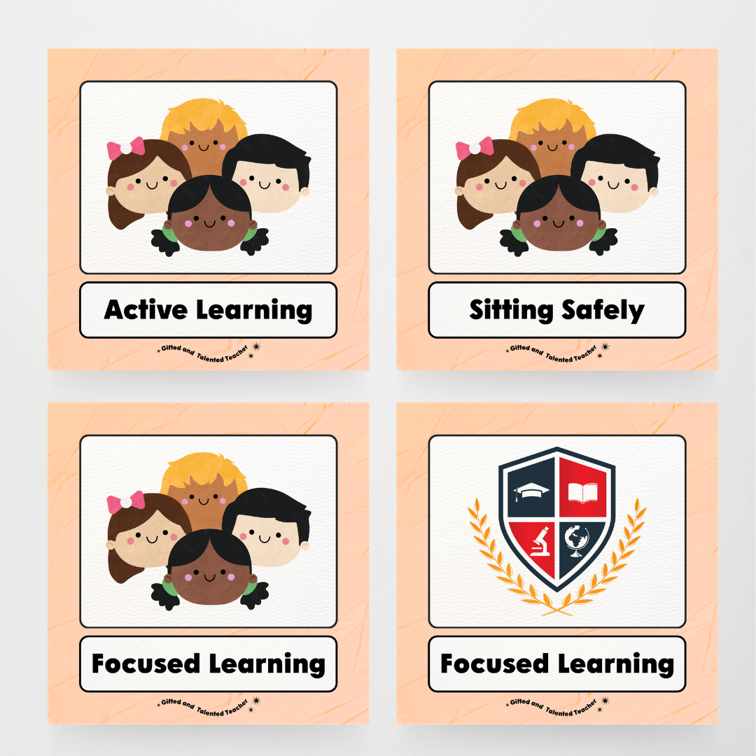 Inclusive Sitting Positions Editable Classroom Display - Neutral Classroom Decor - Teacher Resources & Classroom Decor