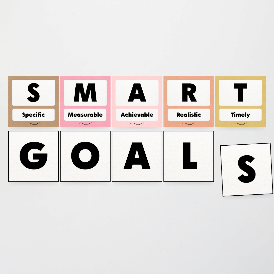 SMART Goal Setting: Wall Display - Farmers Market Classroom Decor - Teacher Resources & Classroom Decor
