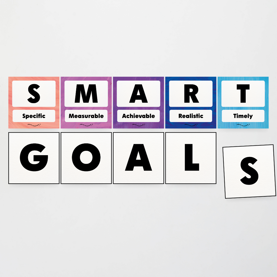 SMART Goal Setting: Wall Display - Insect Life Classroom Decor
