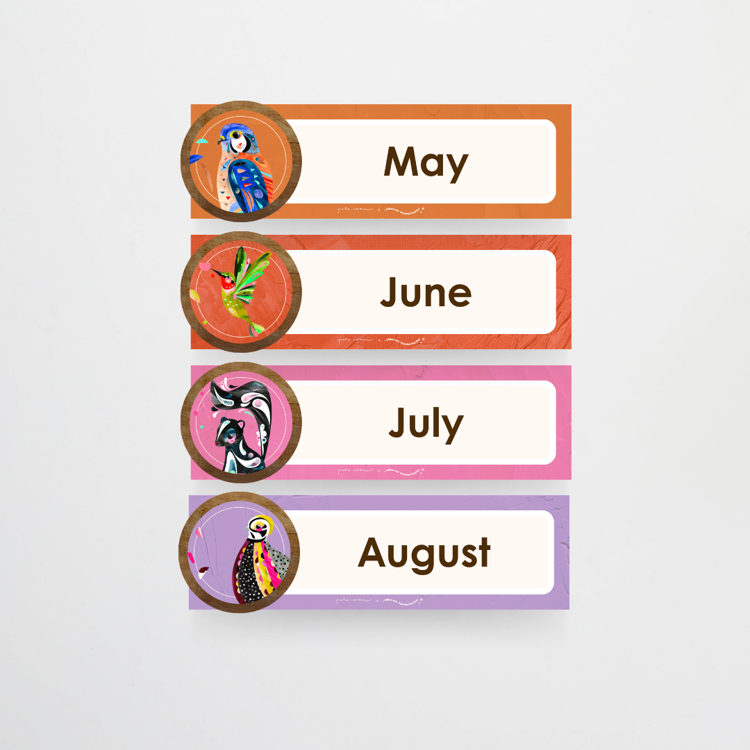 Months of the Year - North America Classroom Decor - Teacher Resources & Classroom Decor