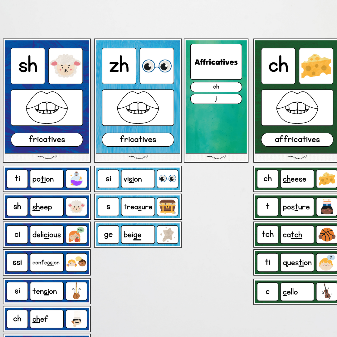 Sound Wall with Mouth Articulation - Insect Life Classroom Decor