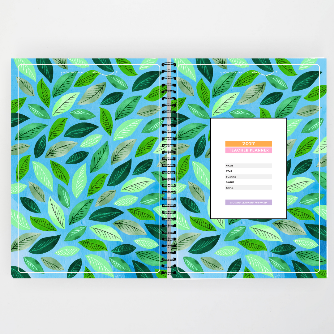 x Pete Cromer 2027 Weekly Teacher Planner: Kookaburra - Australian Fauna and Flora Classroom Decor