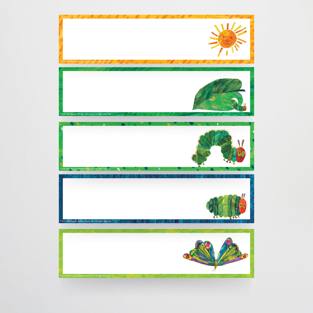 Rectangle Large Labels - The Very Hungry Caterpillar™