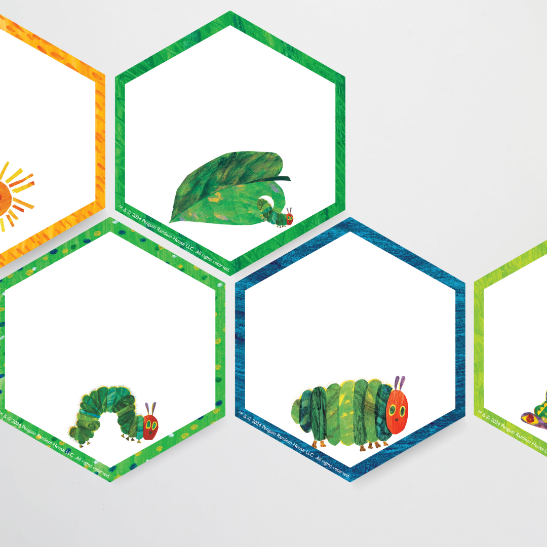 Hexagon Labels - The Very Hungry Caterpillar™