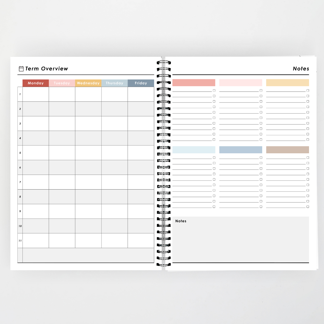 2027 Weekly Teacher Planner: Balloon Dog - Little Circus Classroom Decor