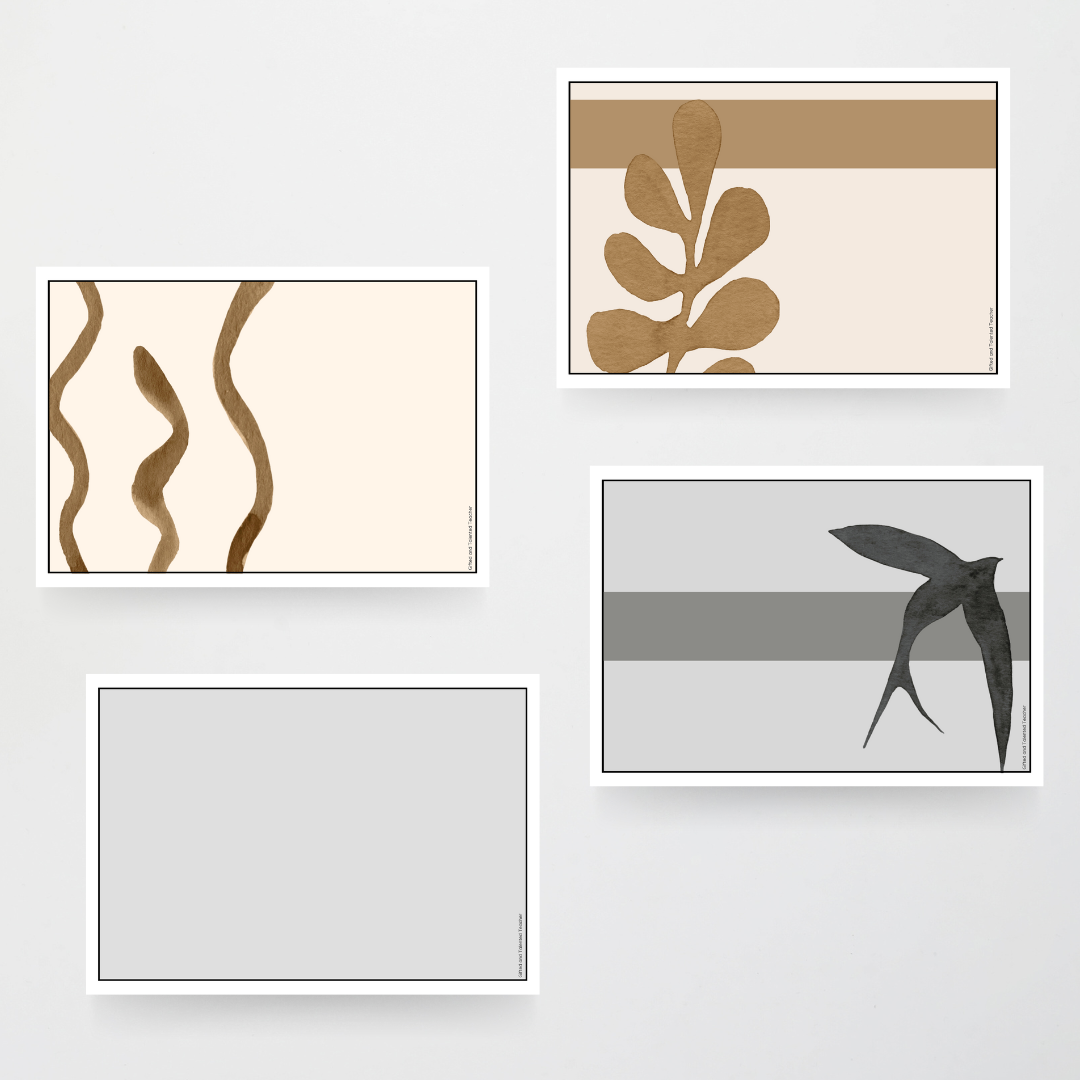 Matisse: A4 Landscape Posters | Labels - Neutral